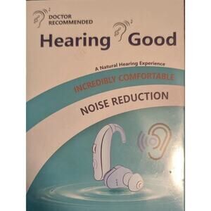 Hearing Good Hearing Aids Right Left In The Ear w/ Digital Noise Reduction NIOB